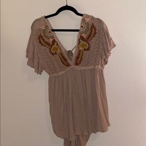 Free People beach cover up